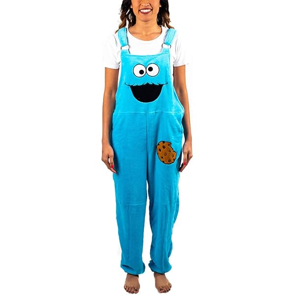 Sesame Street Cookie Monster Men's Union Suit With Hood